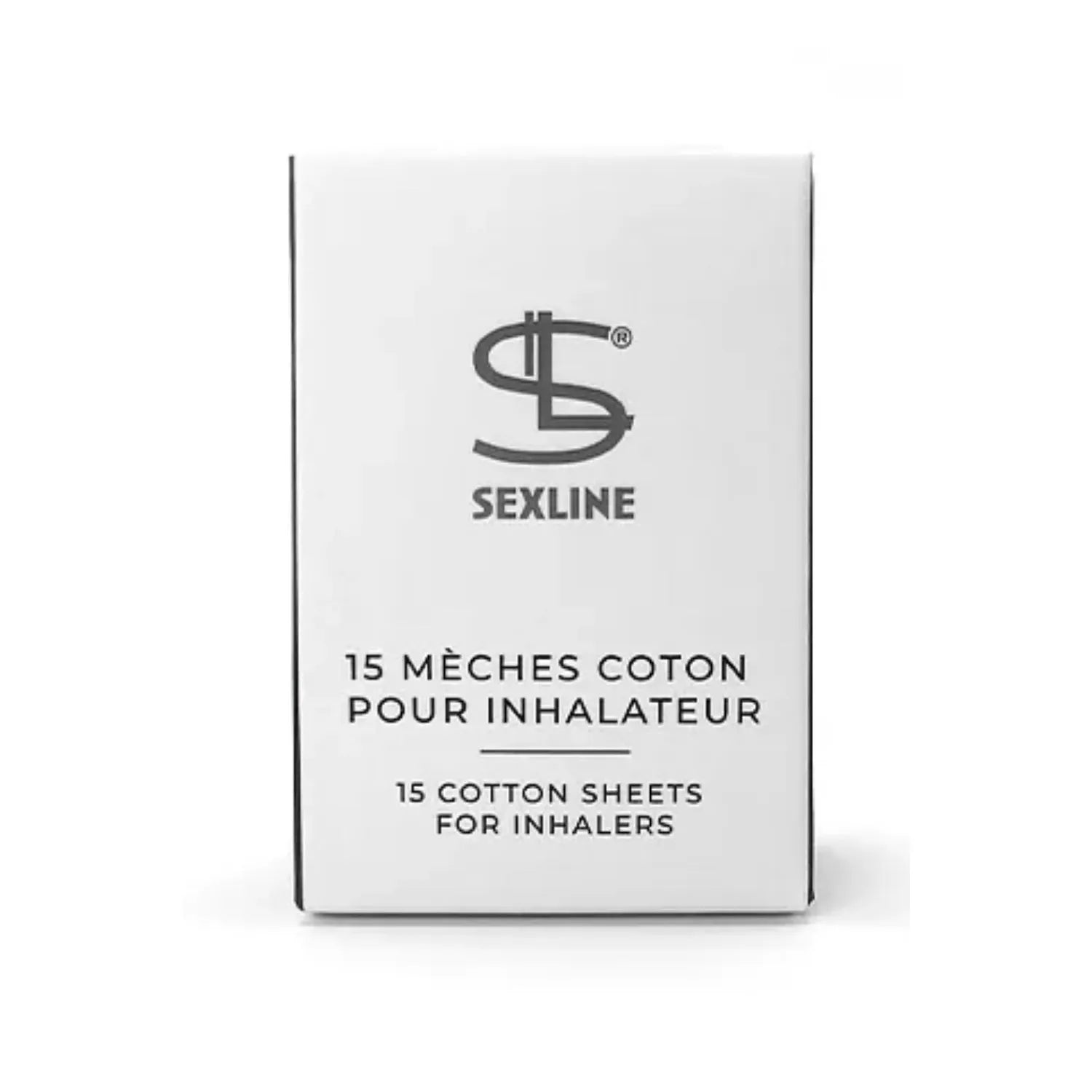 Pack Recharge Hygiénique de 15 Mèches Coton Pur pour Inhalateur Stimulant Euphorisant Sexline Compatible