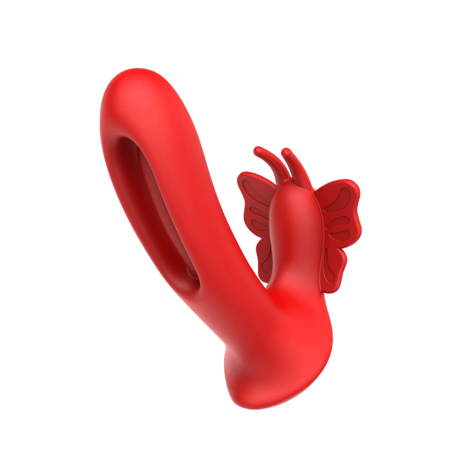 Vibromasseur Papillon FLY PULSE Double Action Télécommandé Silicone Médical Modes Vibration Tapotement Rechargeable Waterproof Jeux Coquins Couple