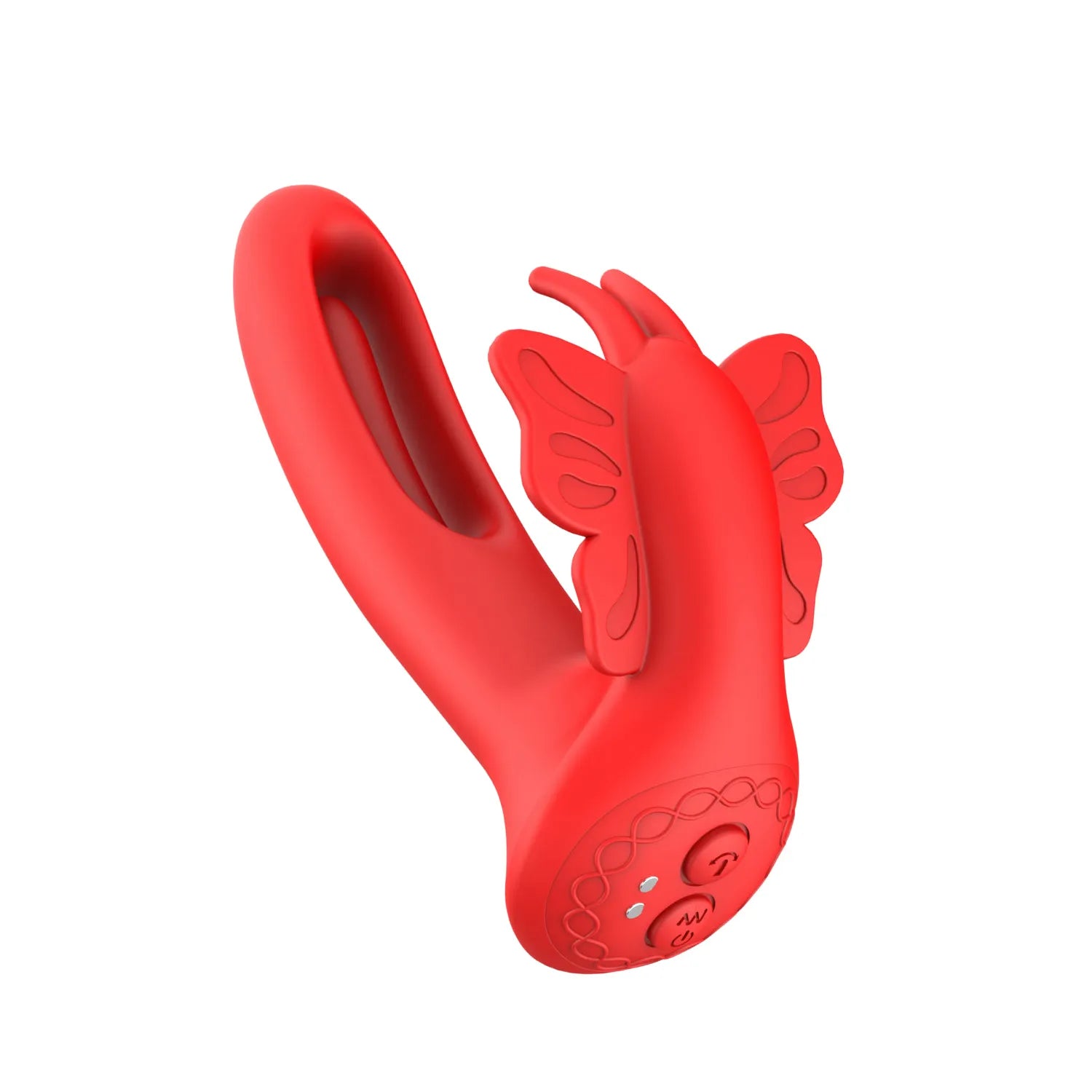 Vibromasseur Papillon FLY PULSE Double Action Télécommandé Silicone Médical Modes Vibration Tapotement Rechargeable Waterproof Jeux Coquins Couple
