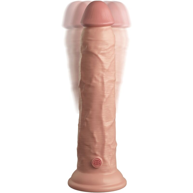 Gode En Silicone Double Densité Vibrant