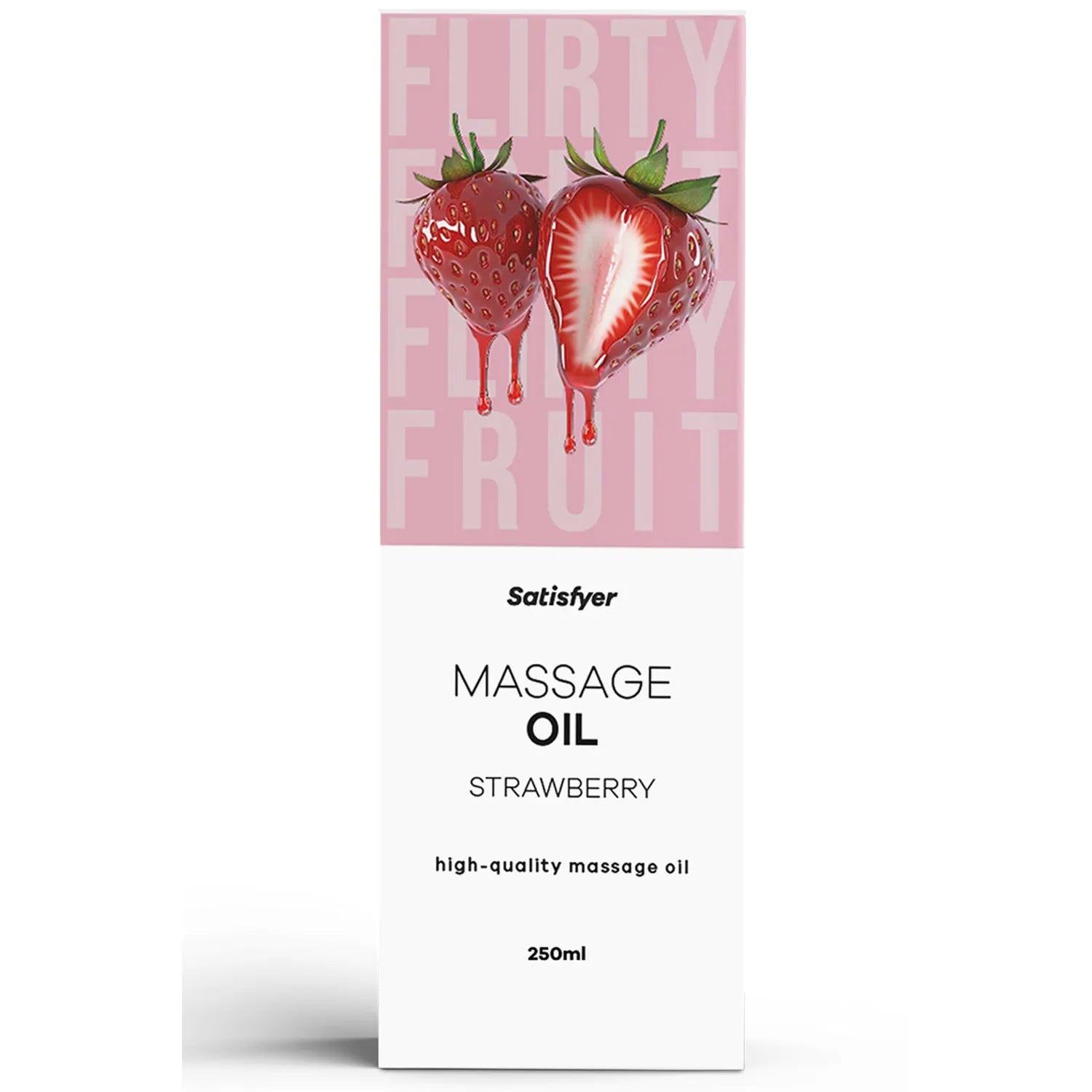 Huile de massage Fraise 250 ml Satisfyer - CC597057