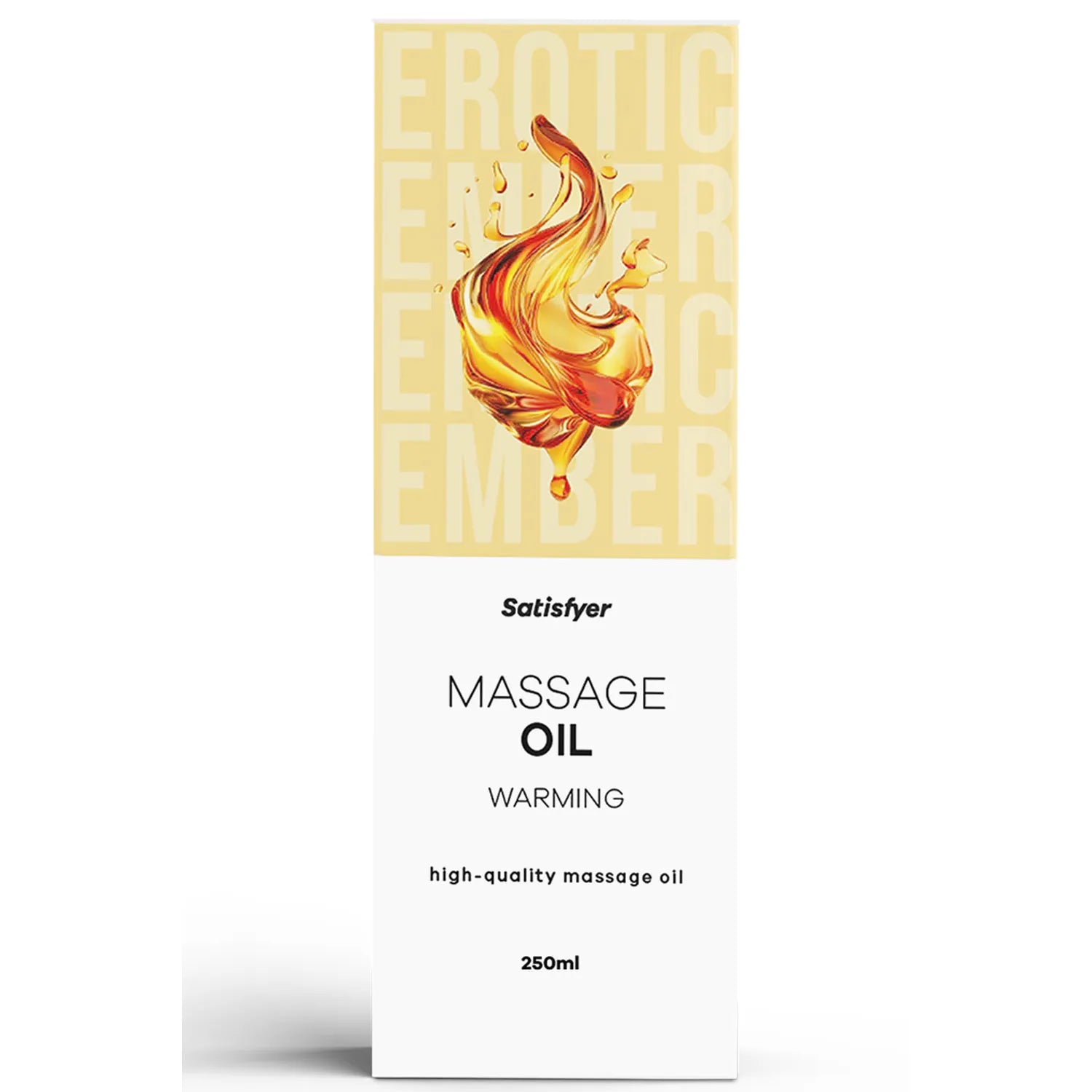 Huile de massage chauffante 250 ml Satisfyer - CC597058