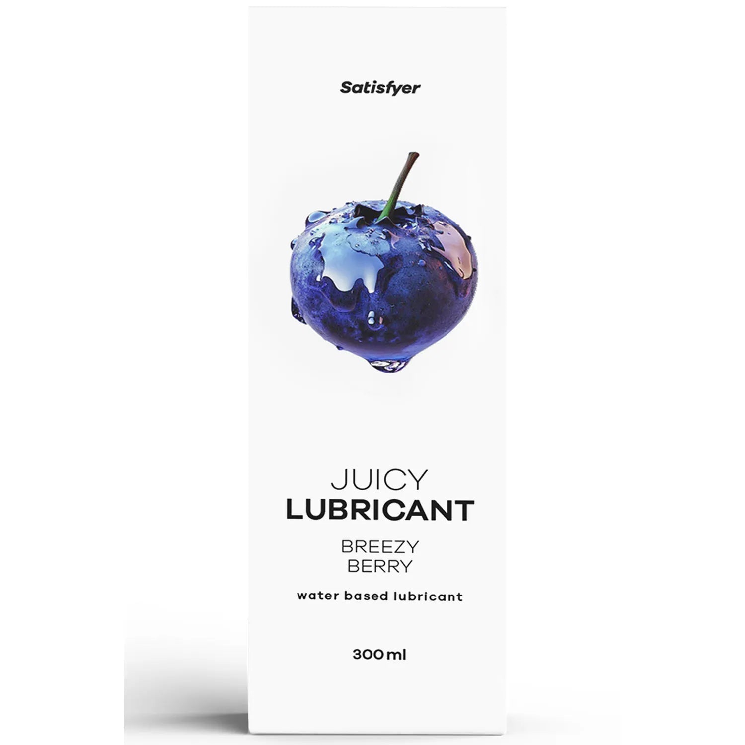 Lubrifiant à base d'eau Myrtille fraiche 300 ml Satisfyer - CC597068