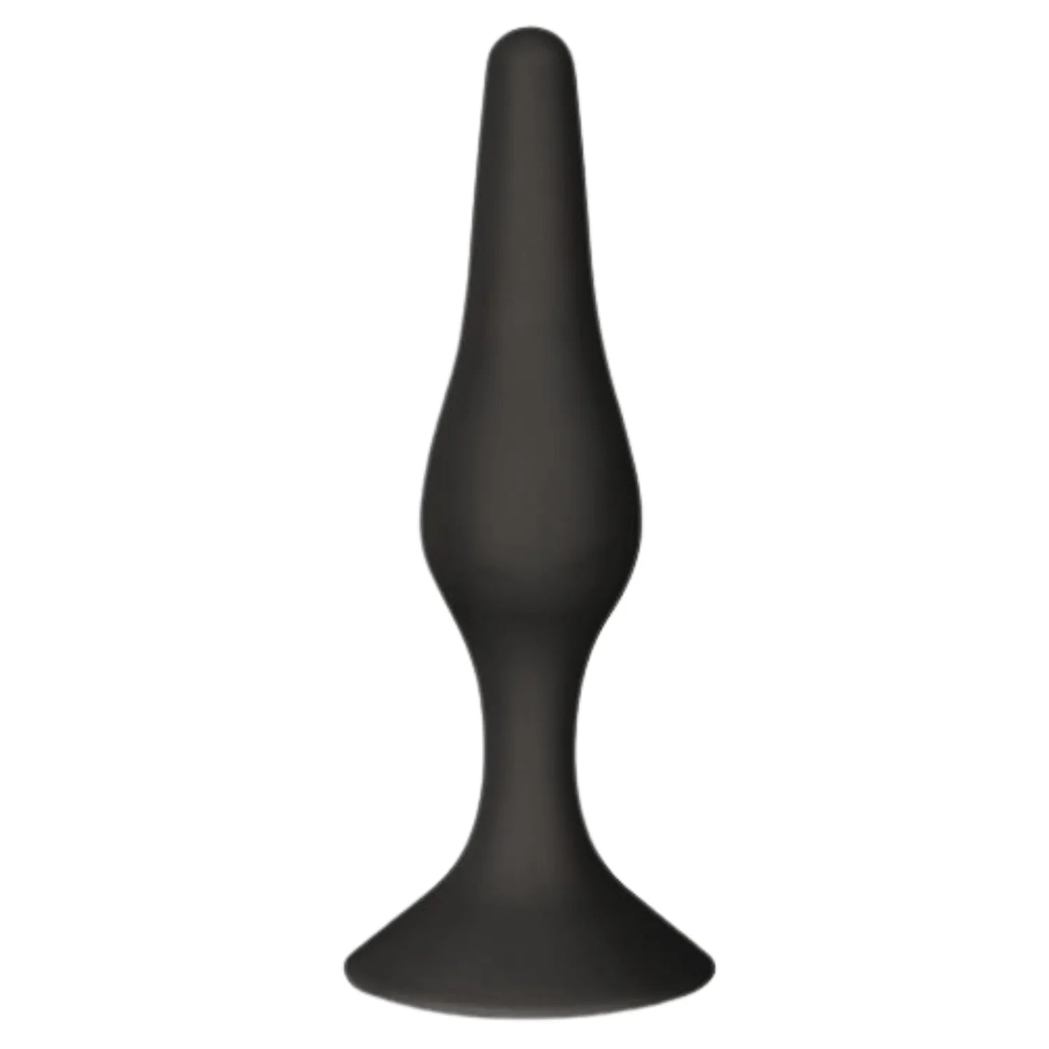 Plug Anal Silicone Médical Noir Ventouse Puissante 12,7 cm Sensations Intenses