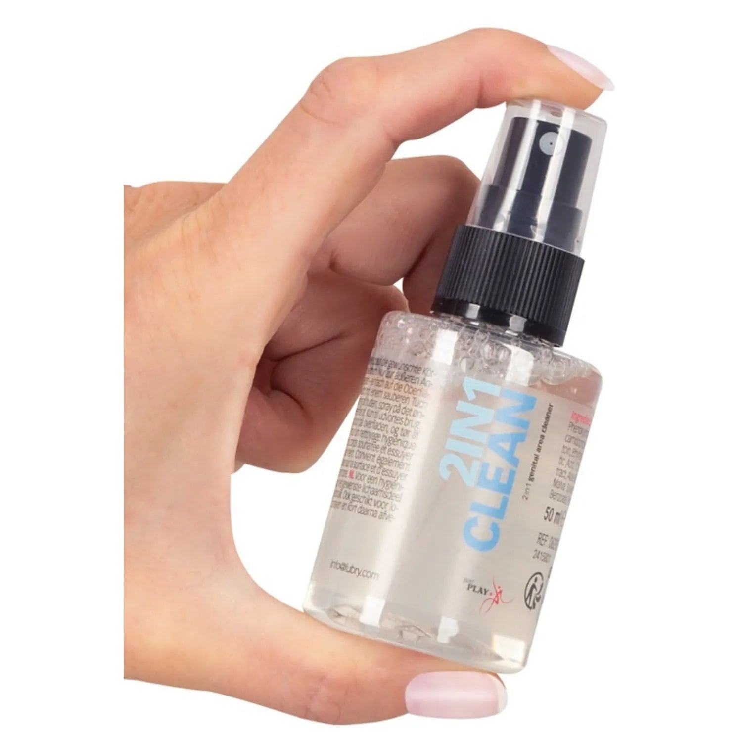 Spray nettoyant intime et jouets 2in1 vegan sans alcool 50ml hygiène douce et économique pour femmes accessoires intimes
