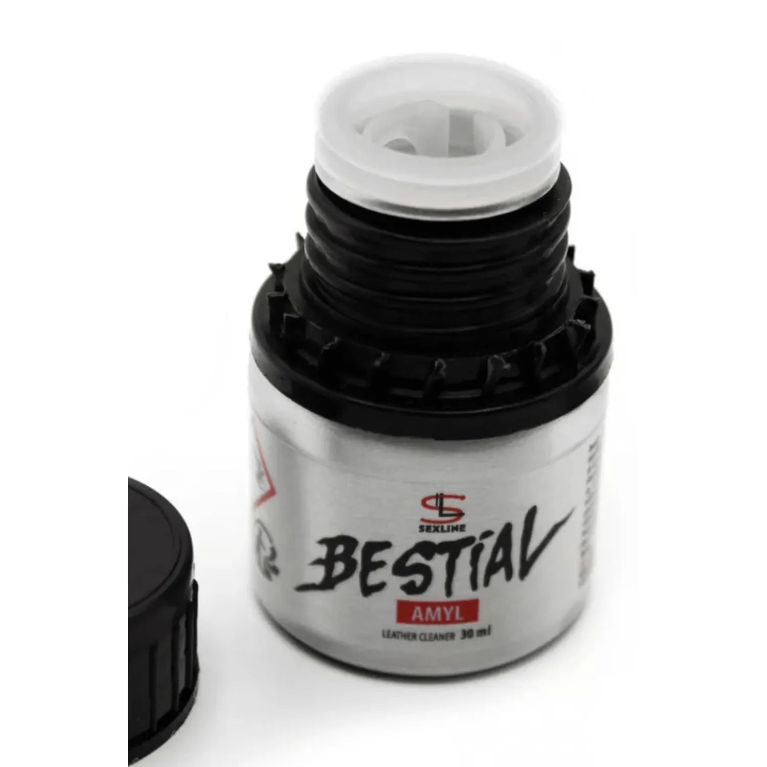 Nettoyant cuir arôme amyle Bestial formulation intense sécurité maximale flacon 30ml compact diffusion optimale protection durable