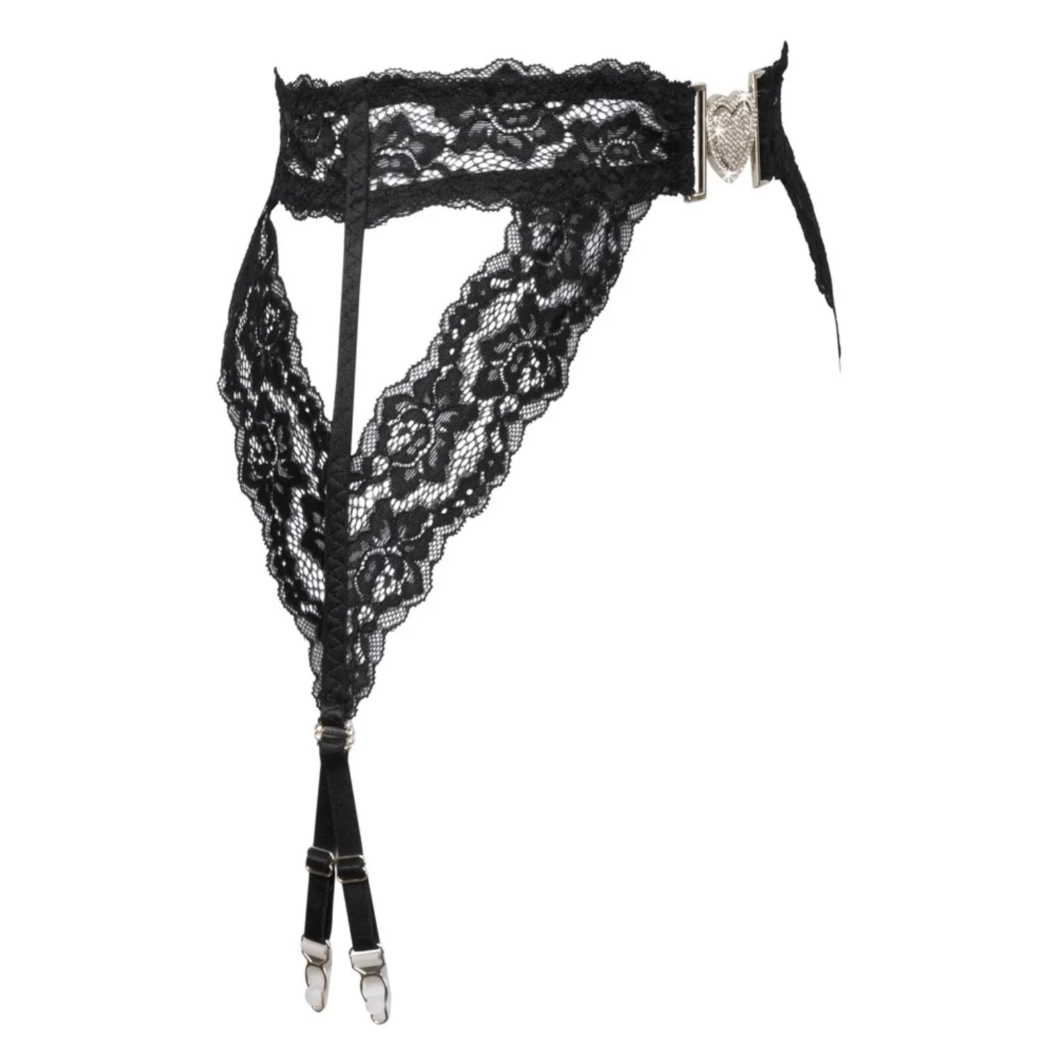 Porte-jarretelles en dentelle avec cœur décoratif - Cottelli