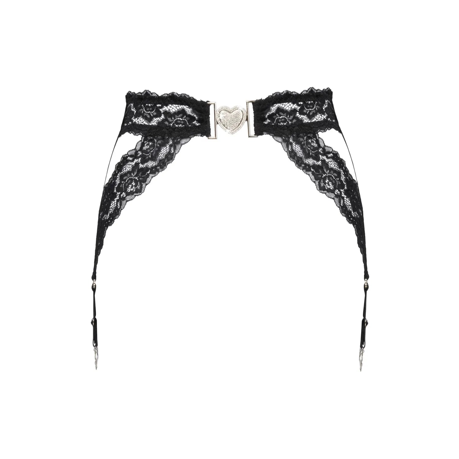 Porte-jarretelles en dentelle avec cœur décoratif - Cottelli