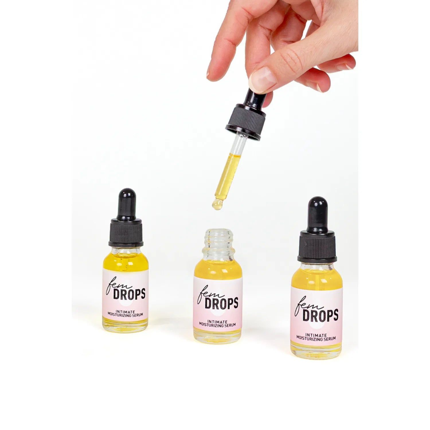 Sérum intime hydratant apaisant peau sensible huiles naturelles femme