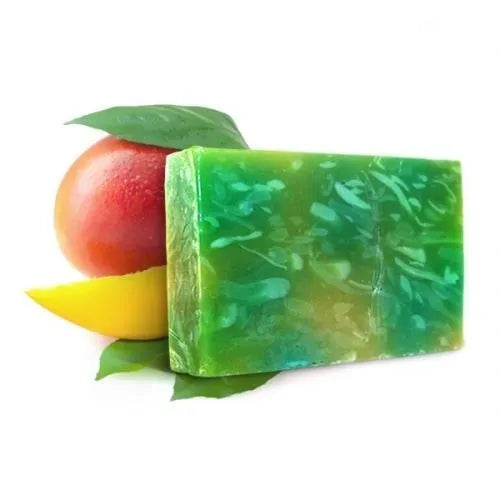 savon fait main beurre de mangue hydratant peau vitamine E 100g