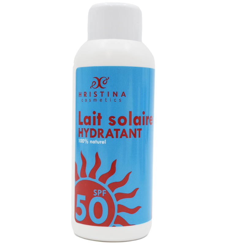 Lait solaire hydratant et protecteur SPF50 - 150ml 100% naturel
