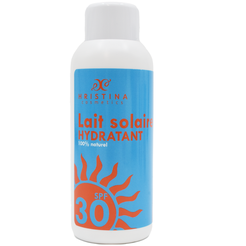 Lait solaire SPF30 hydratant et protecteur - 150ml 100% naturel