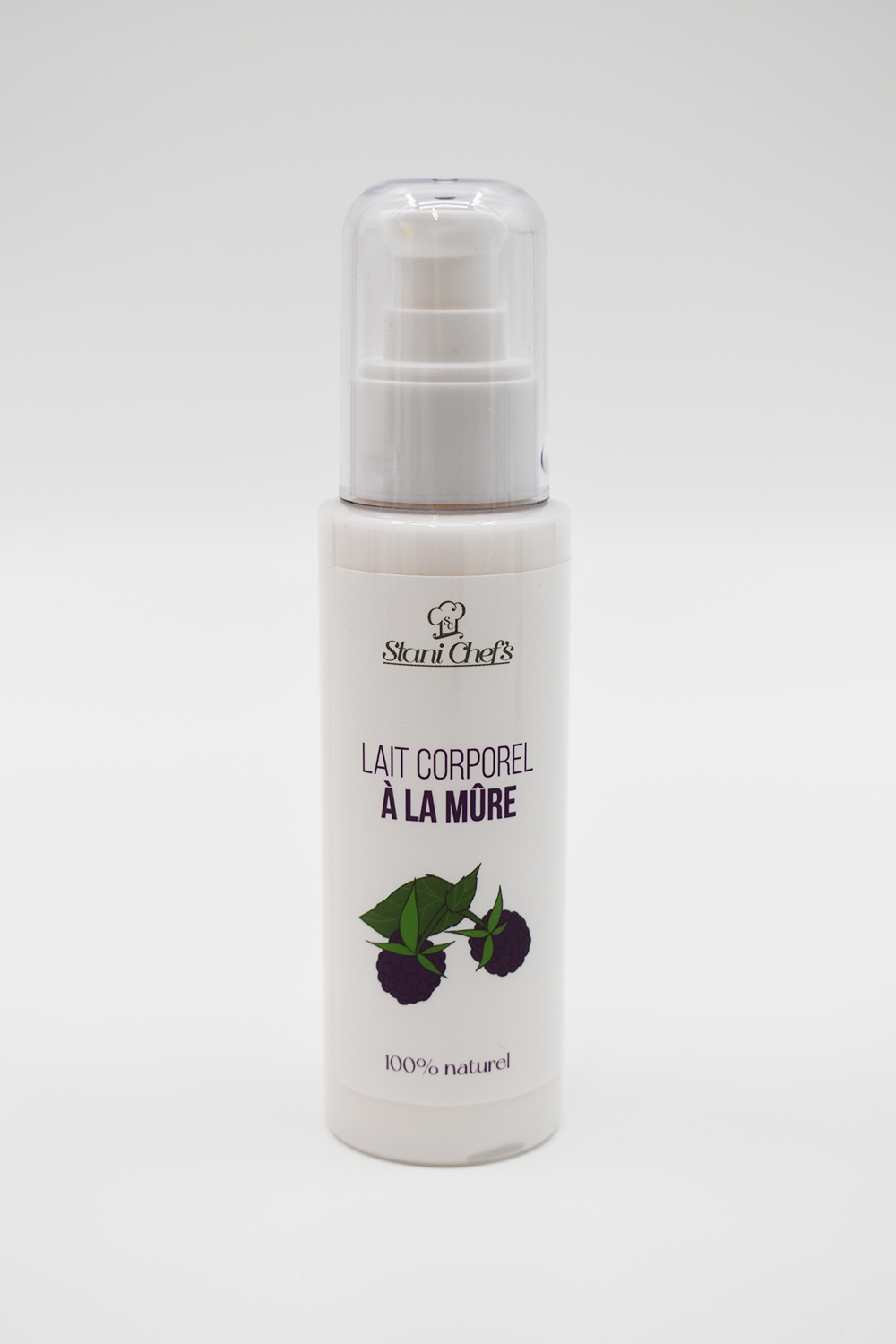 Lait corps hydratant à la mûre - 100ml 100% naturel