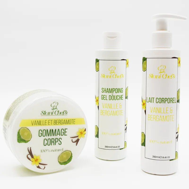 Lait corporel nourrissant beurre de karité huile de jojoba peau souple 250ml