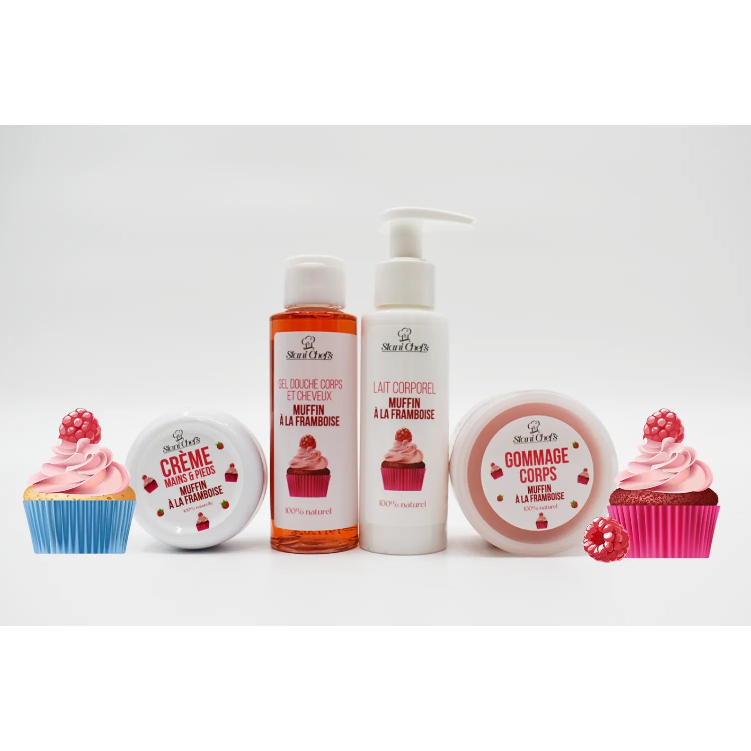 lait hydratant corporel framboise camomille antioxydant peau douce 100ml voyage