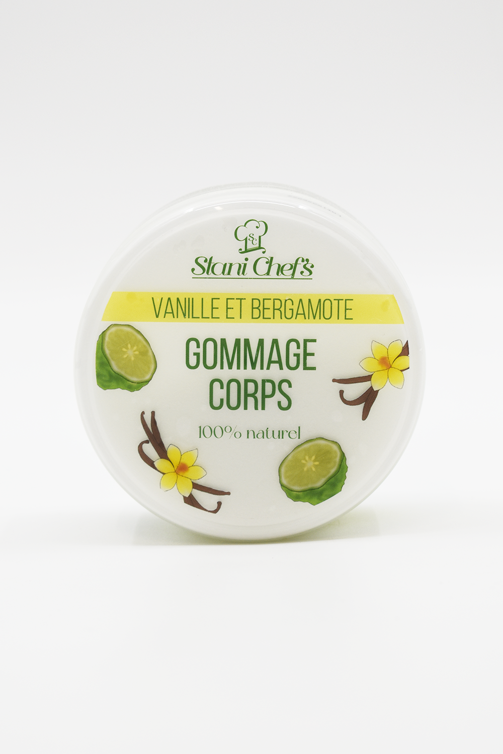Gommage corps à la vanille et bergamote - 250ml 100% naturel
