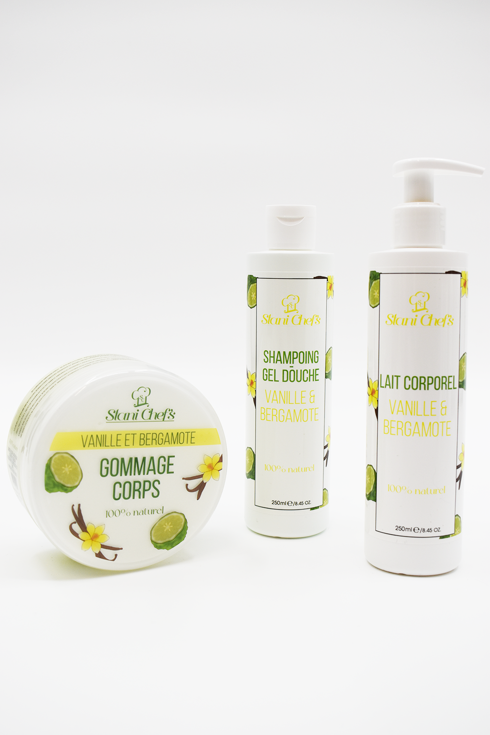 Gommage corps à la vanille et bergamote - 250ml 100% naturel