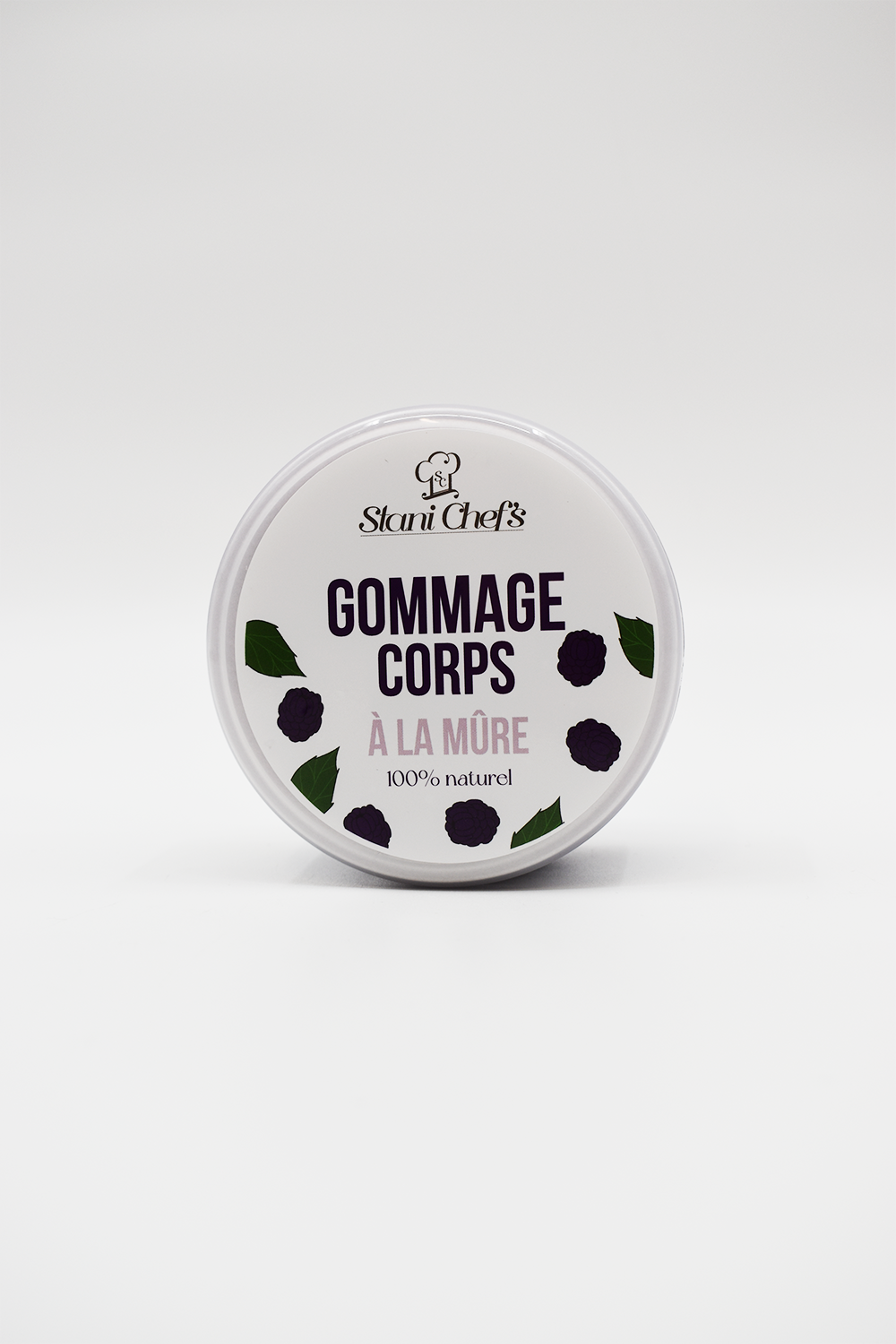 Gommage corps à la mûre - 200ml 100% naturel