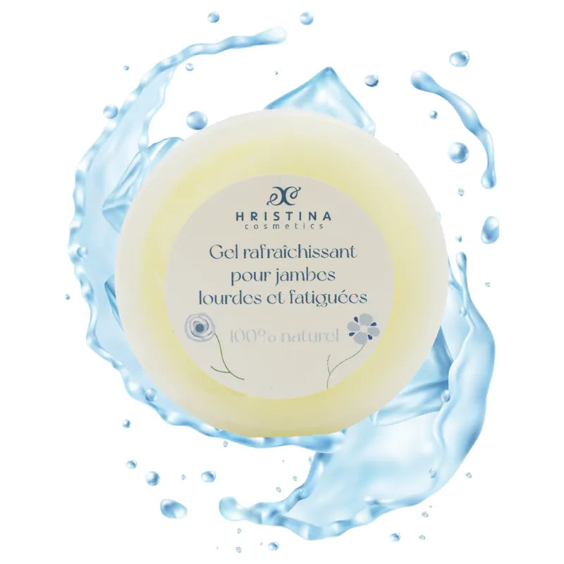Gel cryothérapie naturel jambes lourdes arnica menthe poivrée 100ml soulagement instantané