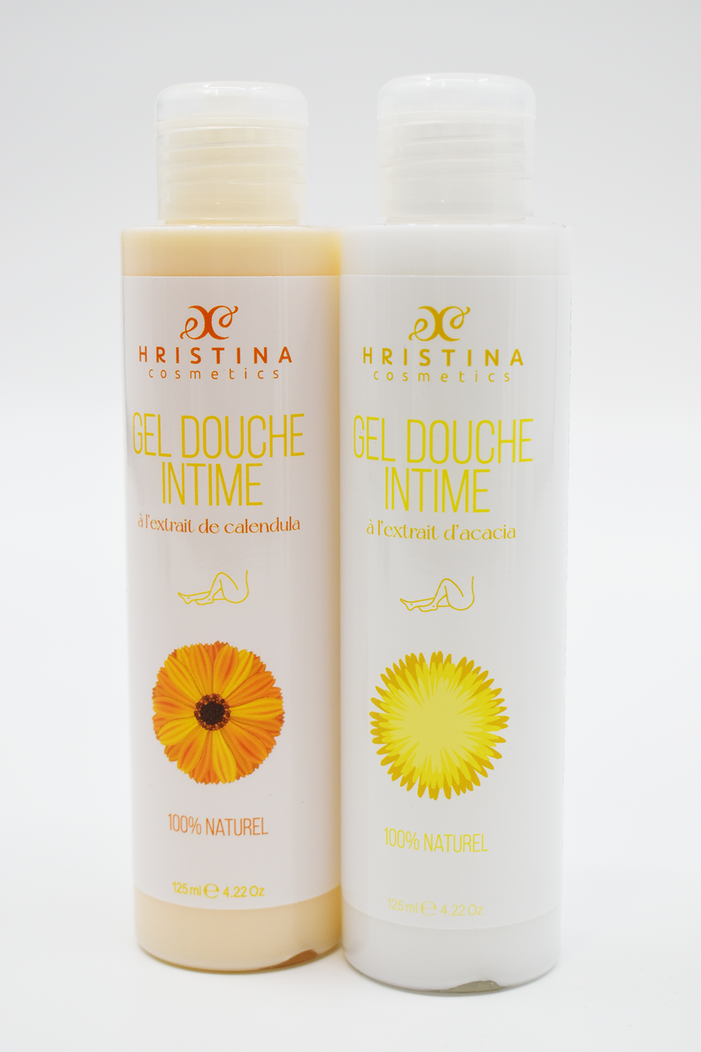 Gel douche intime à l'extrait d'acacia - 125ml 100% naturel