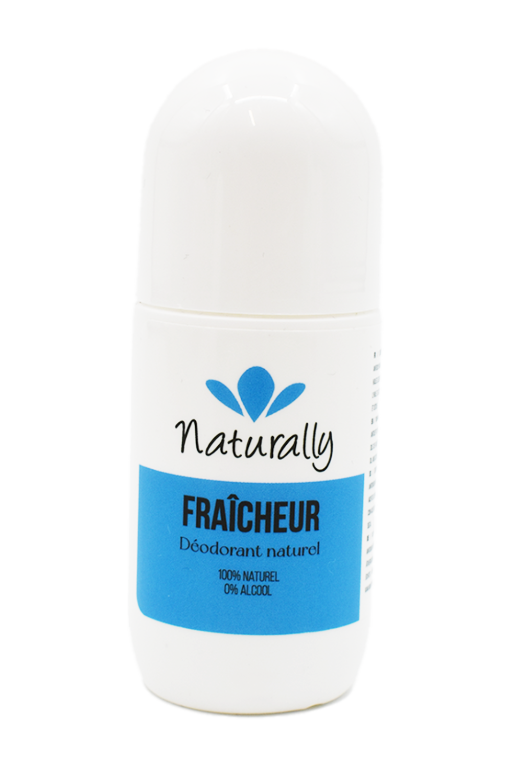 Déodorant roll on - Fraîcheur - 50ml 100% naturel