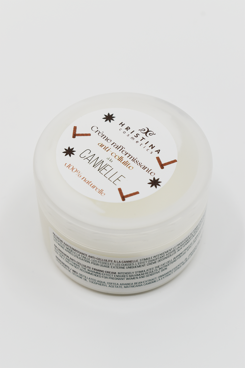 Crème raffermissante anti-cellulite - 100ml 100% naturelle