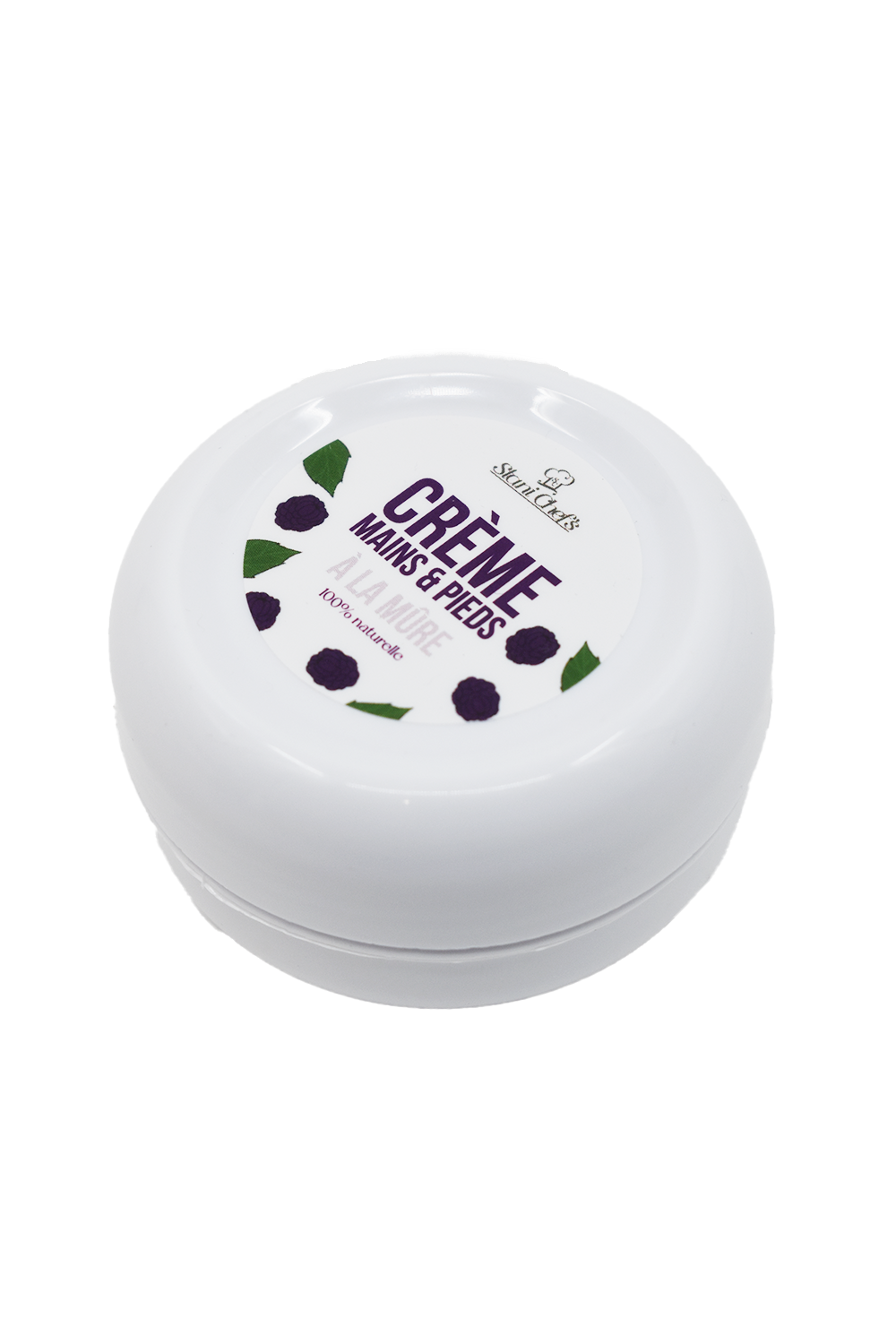 Crème mains et pieds à la mûre - 50 ml 100% naturelle - Format voyage
