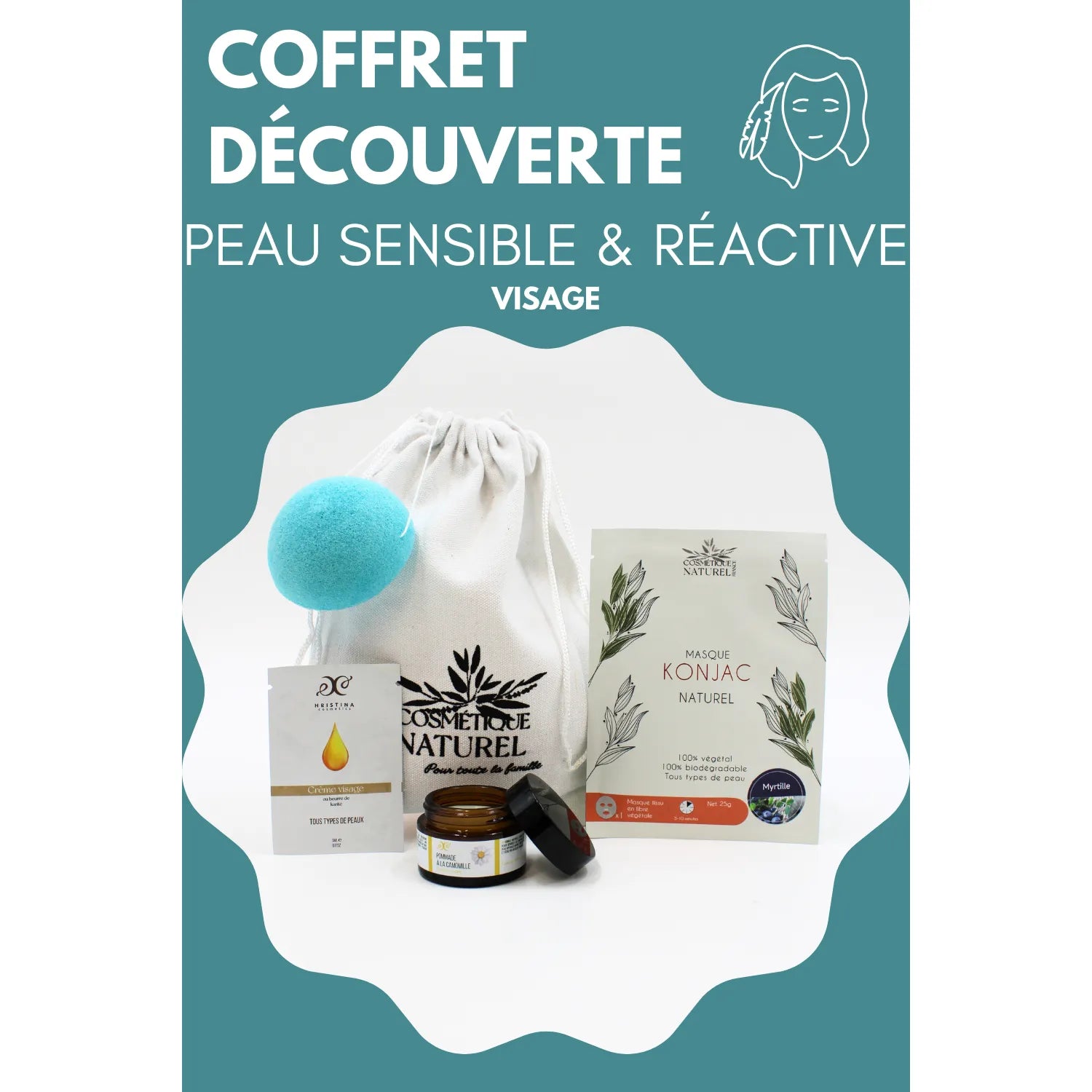 Coffret découverte - VISAGE - Peau sensible et réactive