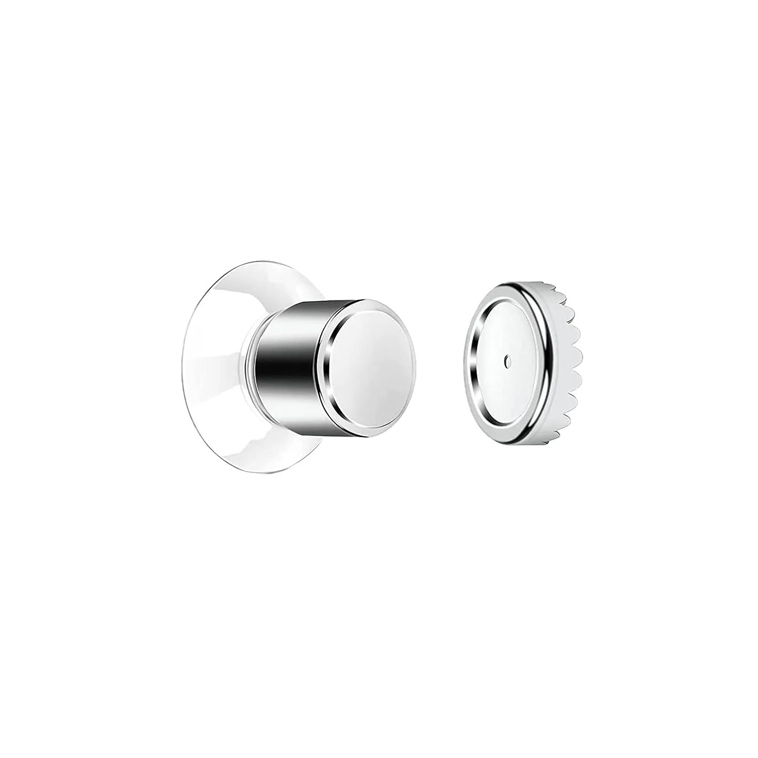 Porte savon aimanté ventouse acier inoxydable zéro déchet salle de bain