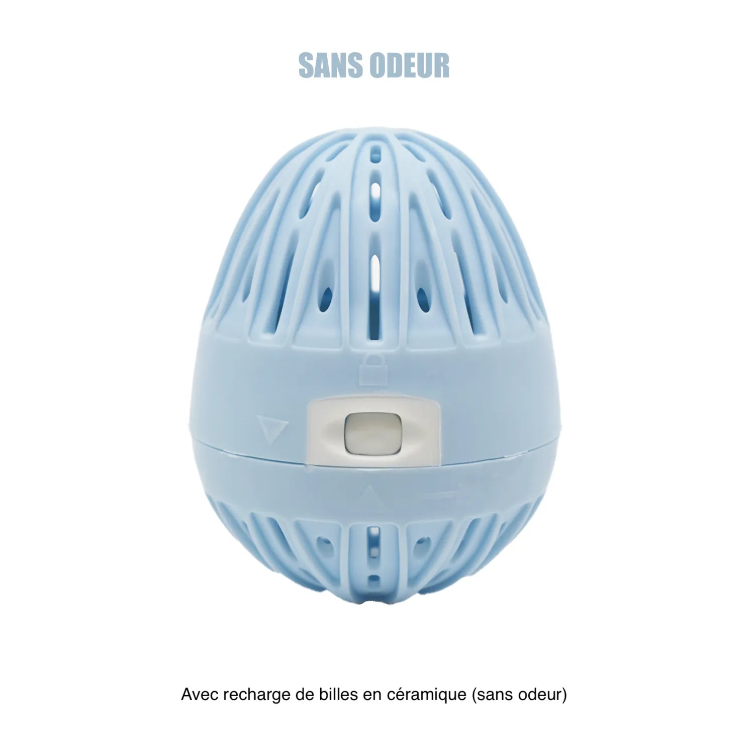 Boule de lavage machine à laver bleue  recharge - Sans odeur