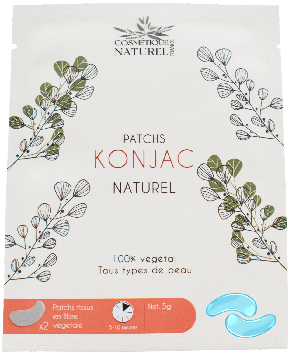 Patchs contours des yeux au Konjac - Myrtille