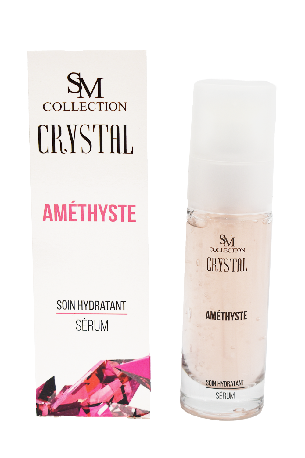 Sérum à la poudre d'améthyste 30ml