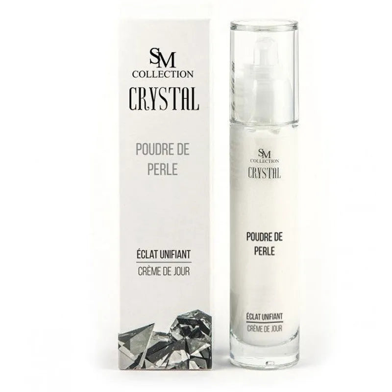 Crème jour hydratante antioxydante poudre perle rides peau lumineuse 50ml