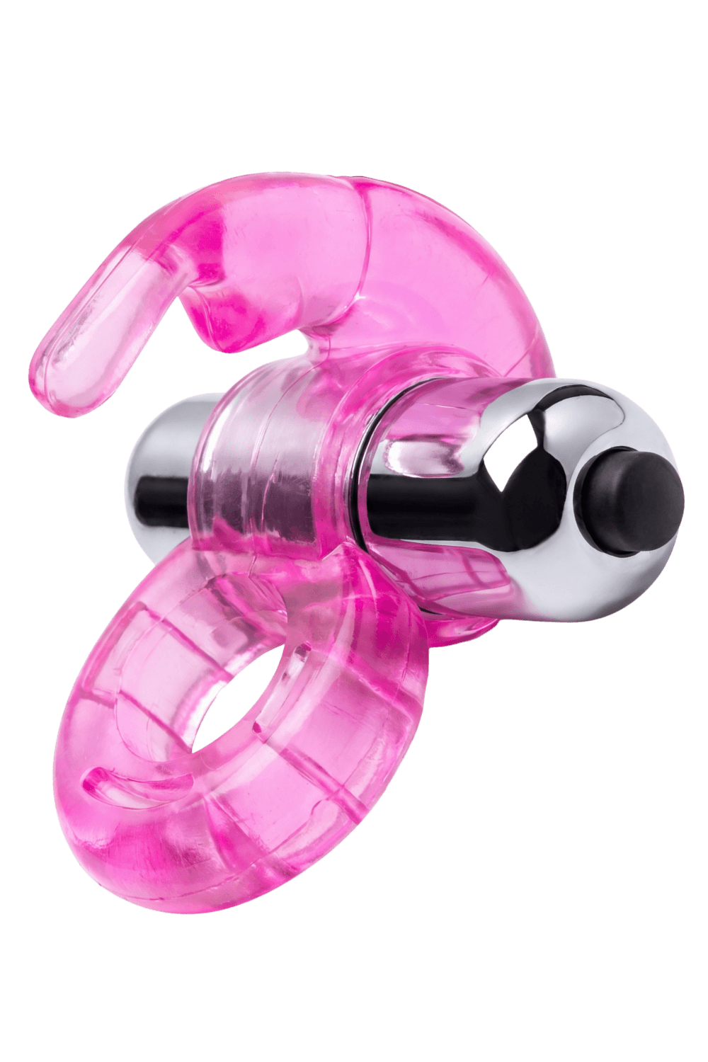 Anneau Vibrant Lapin Rose + 1 dosette lubrifiant — Pocket Pleasure