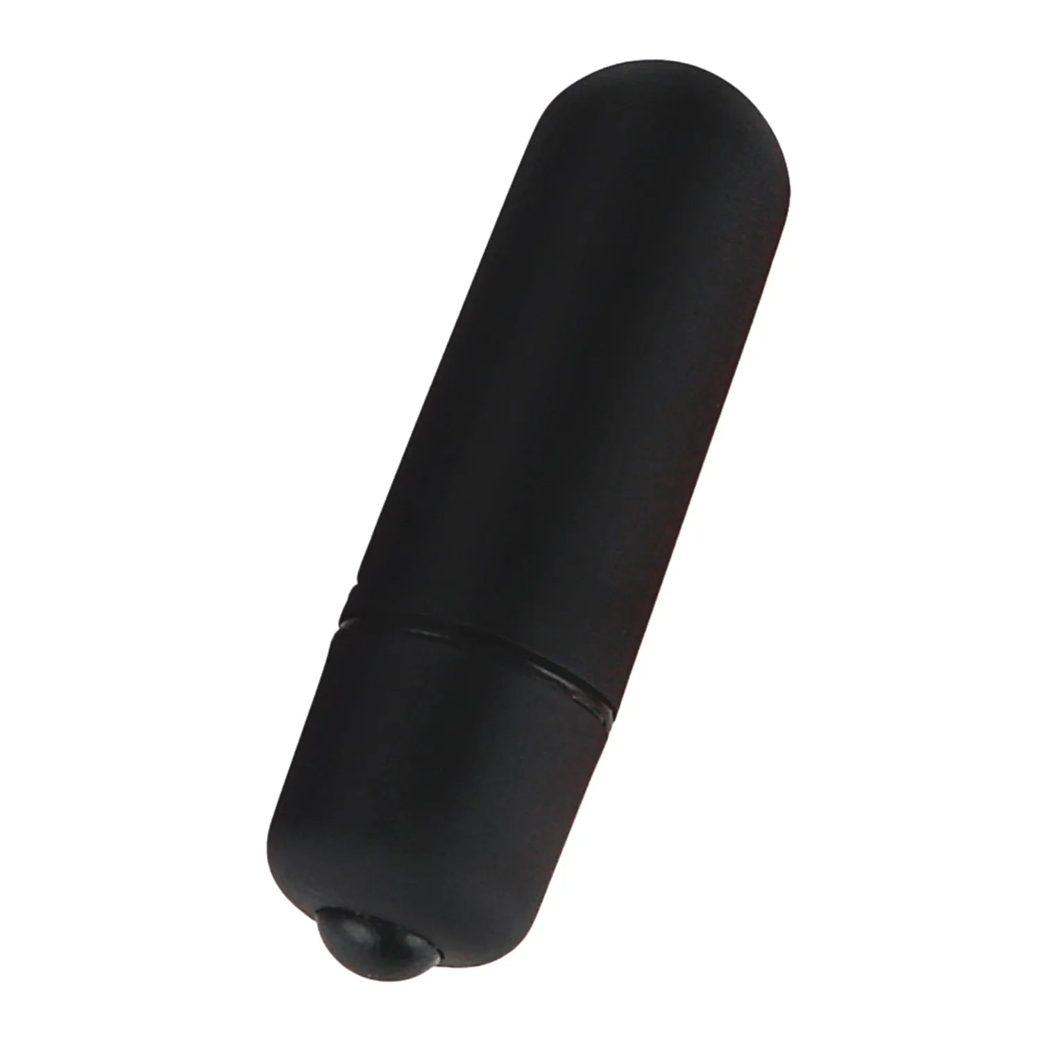 Mini Vibromasseur Bullet Noir Mat Discret Vibrations Ciblées Soft-Touch