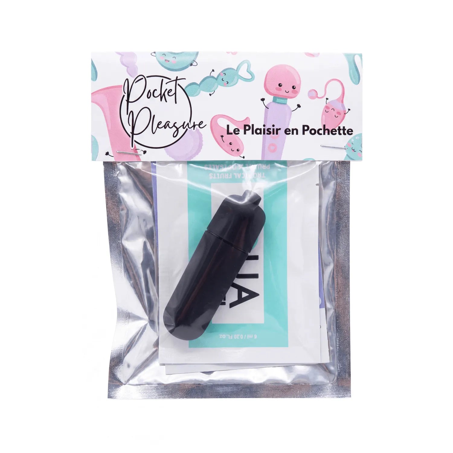 Mini Vibromasseur Bullet Noir Mat Discret Vibrations Ciblées Soft-Touch