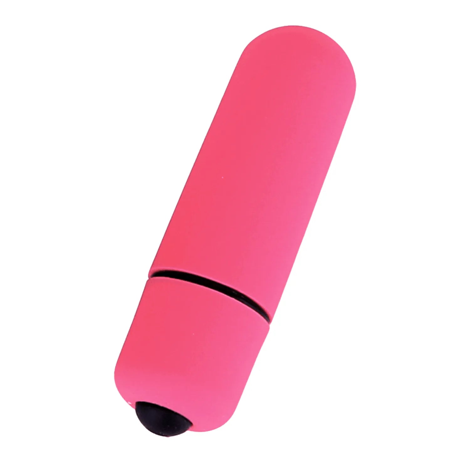 Mini Vibromasseur Bullet Rose Mat Soft-Touch Vibrations Puissantes Discret