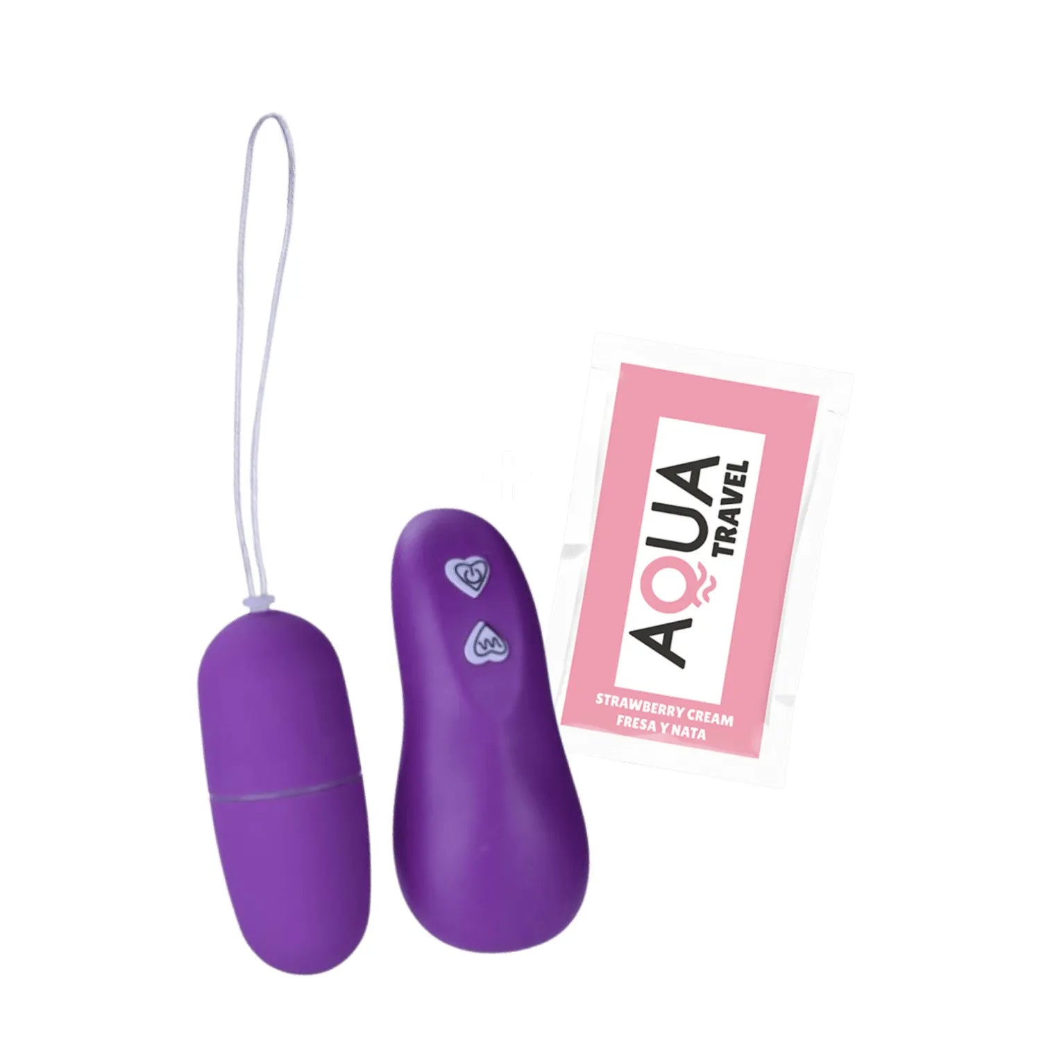Œuf Vibrant Télécommandé Violet Mat 7 Modes Plaisir Discret Couples