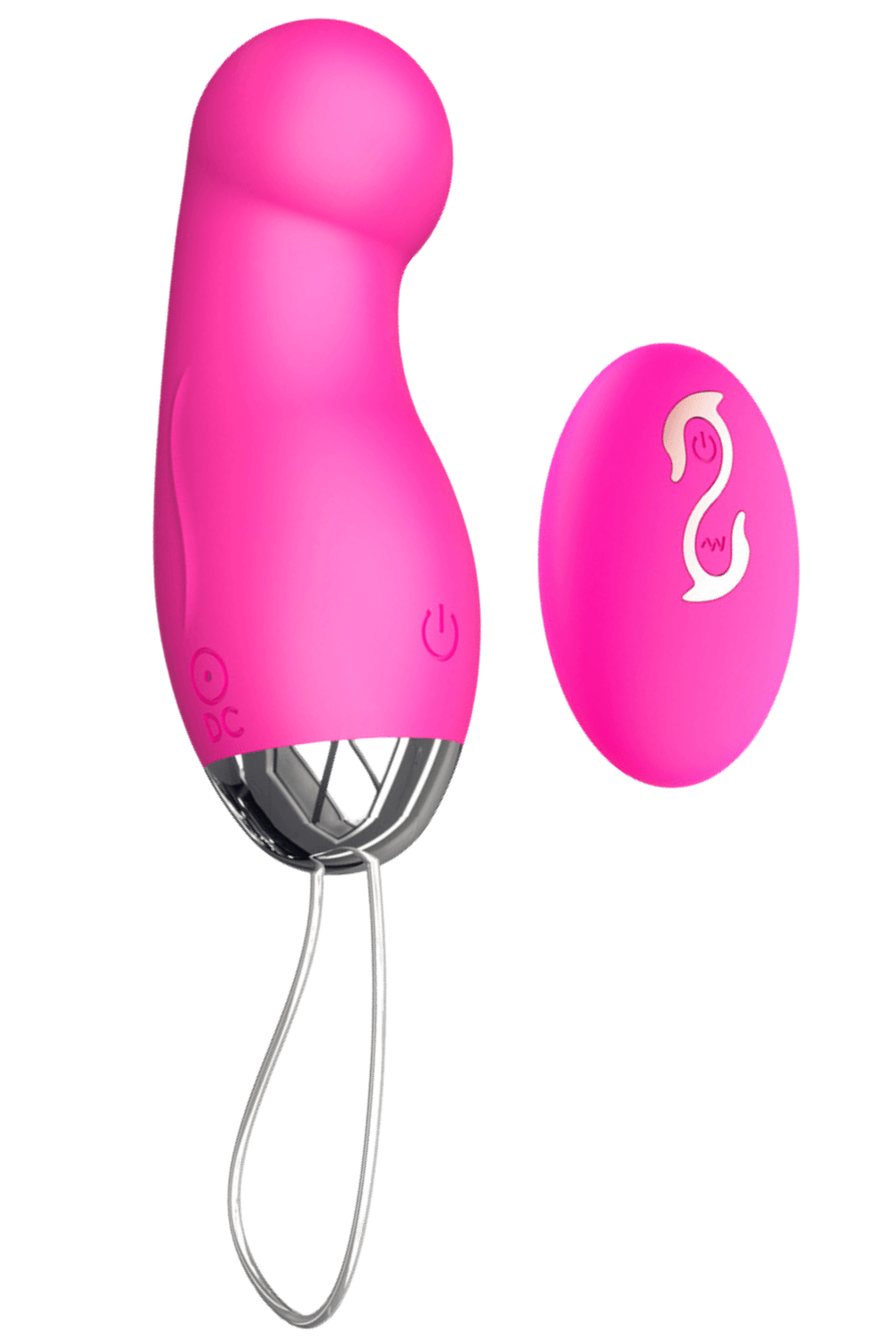 Œuf Vibrant Télécommandé 10 Modes Rose + 1 dosette de lubrifiant — Pocket Pleasure