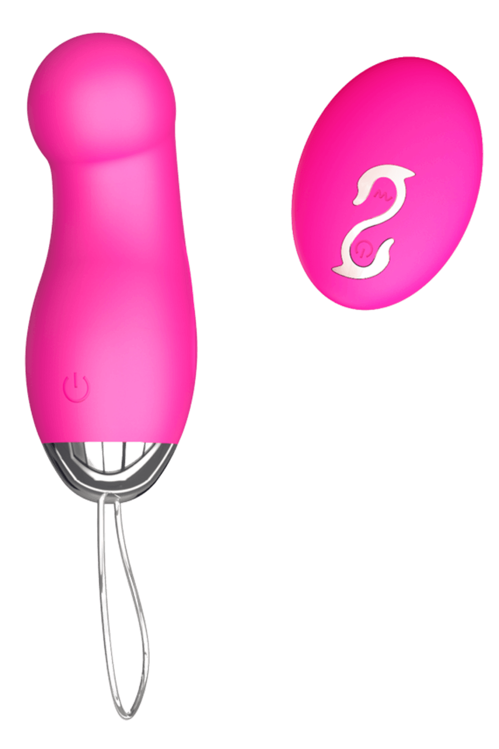 Œuf Vibrant Télécommandé 10 Modes Rose + 1 dosette de lubrifiant — Pocket Pleasure