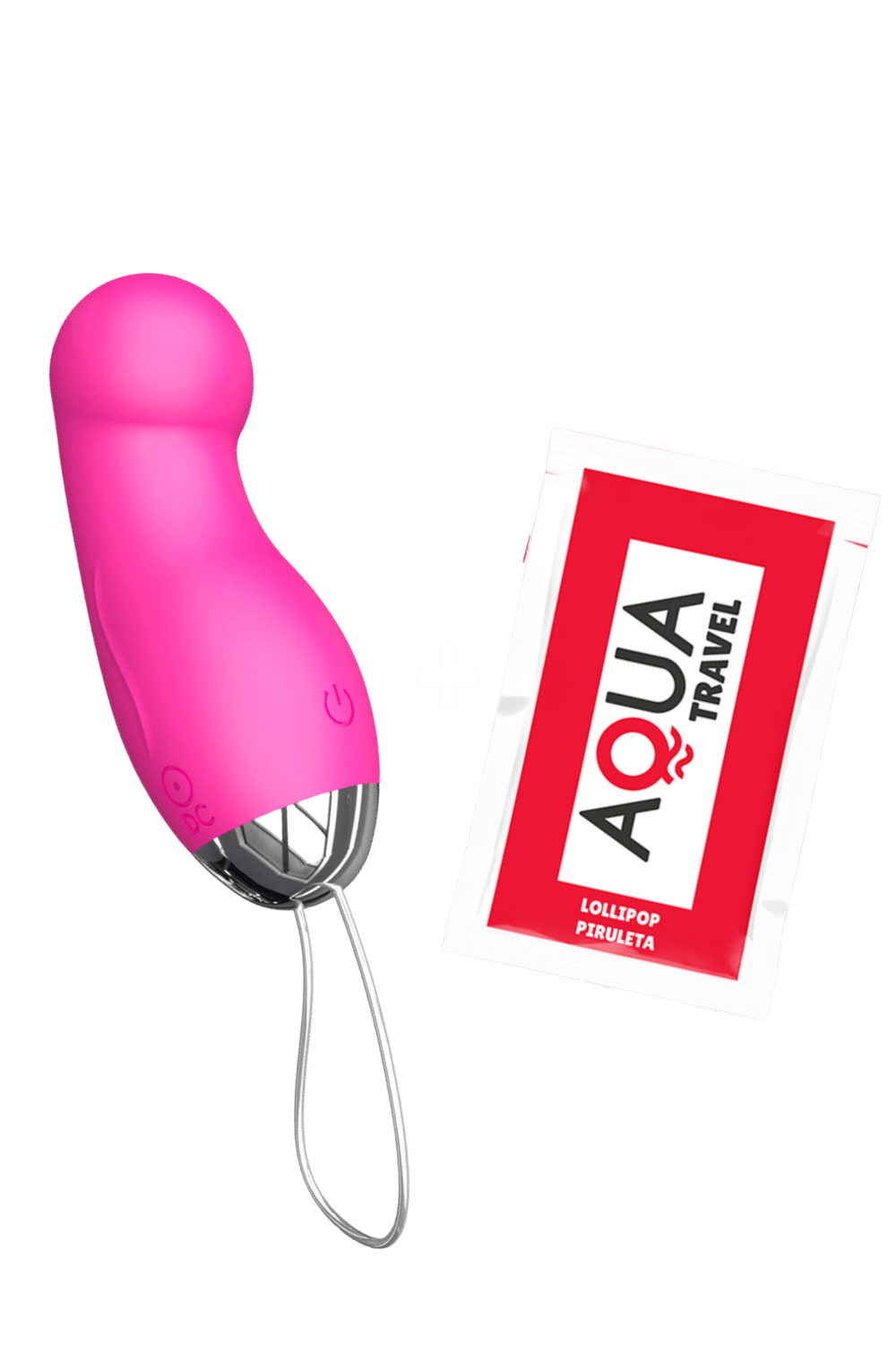 Œuf Vibrant Télécommandé 10 Modes Rose + 1 dosette de lubrifiant — Pocket Pleasure