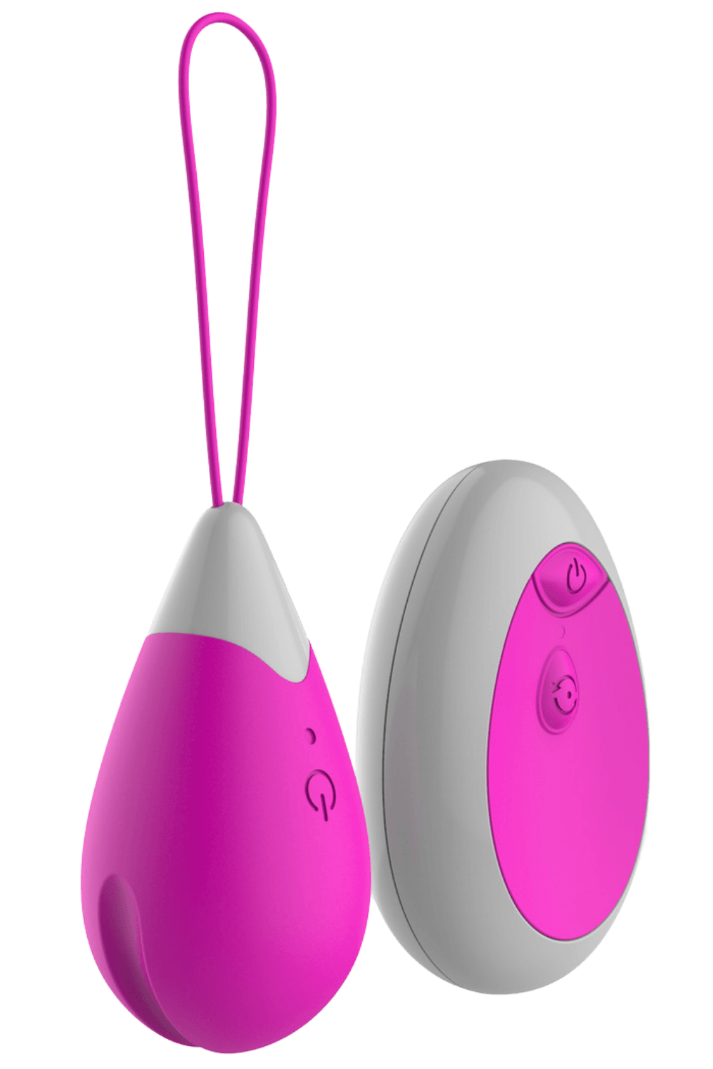 Œuf Vibrant Télécommandé 10 Modes Fuchsia + 1 dosette de lubrifiant — Pocket Pleasure