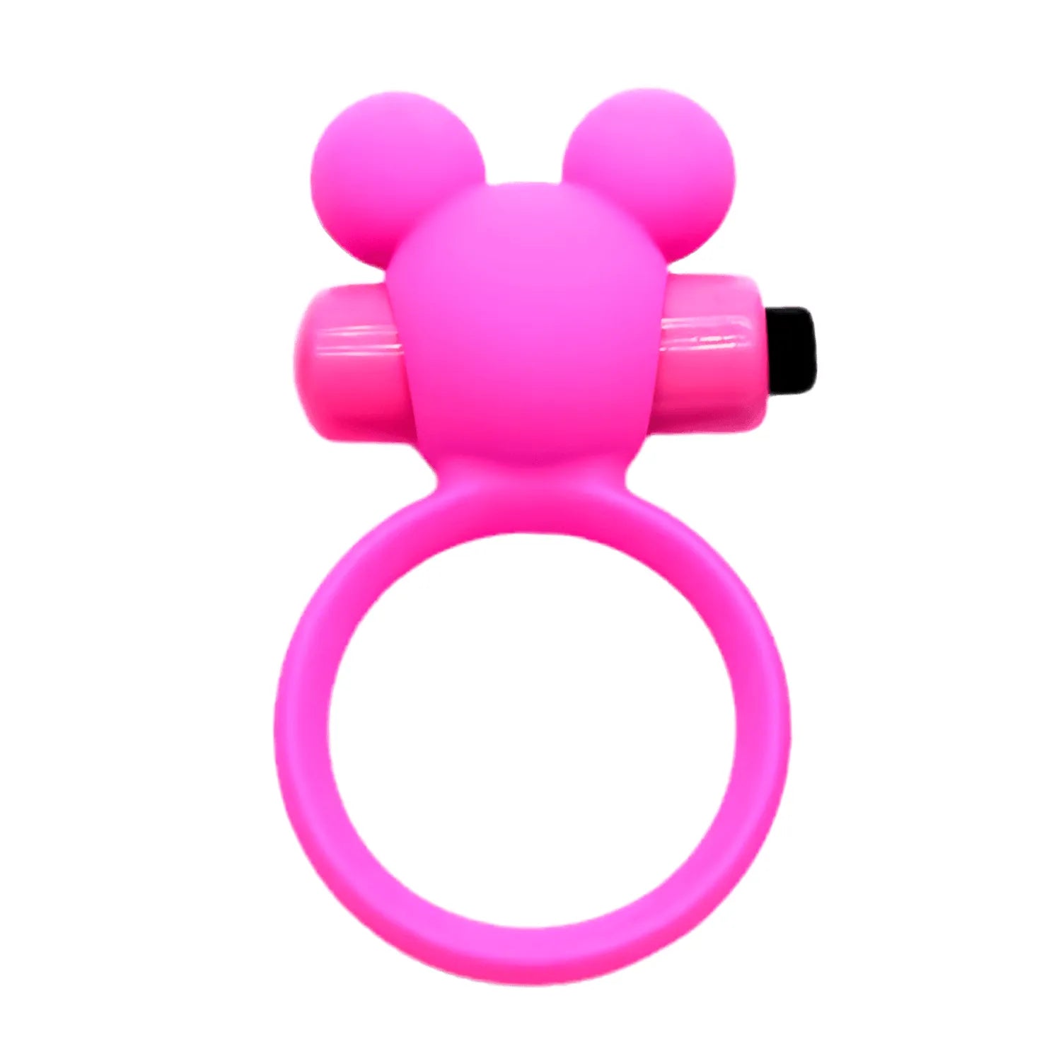 Anneau Vibrant Ourson Rose + 1 dosette de lubrifiant — Pocket Pleasure
