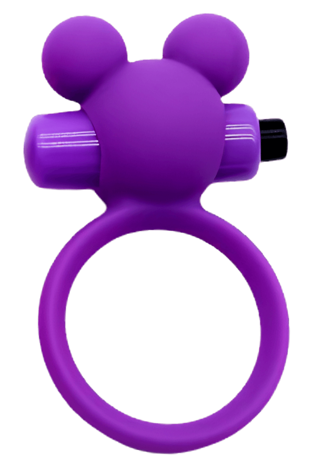 Anneau Vibrant Ourson Violet + 1 dosette de lubrifiant — Pocket Pleasure