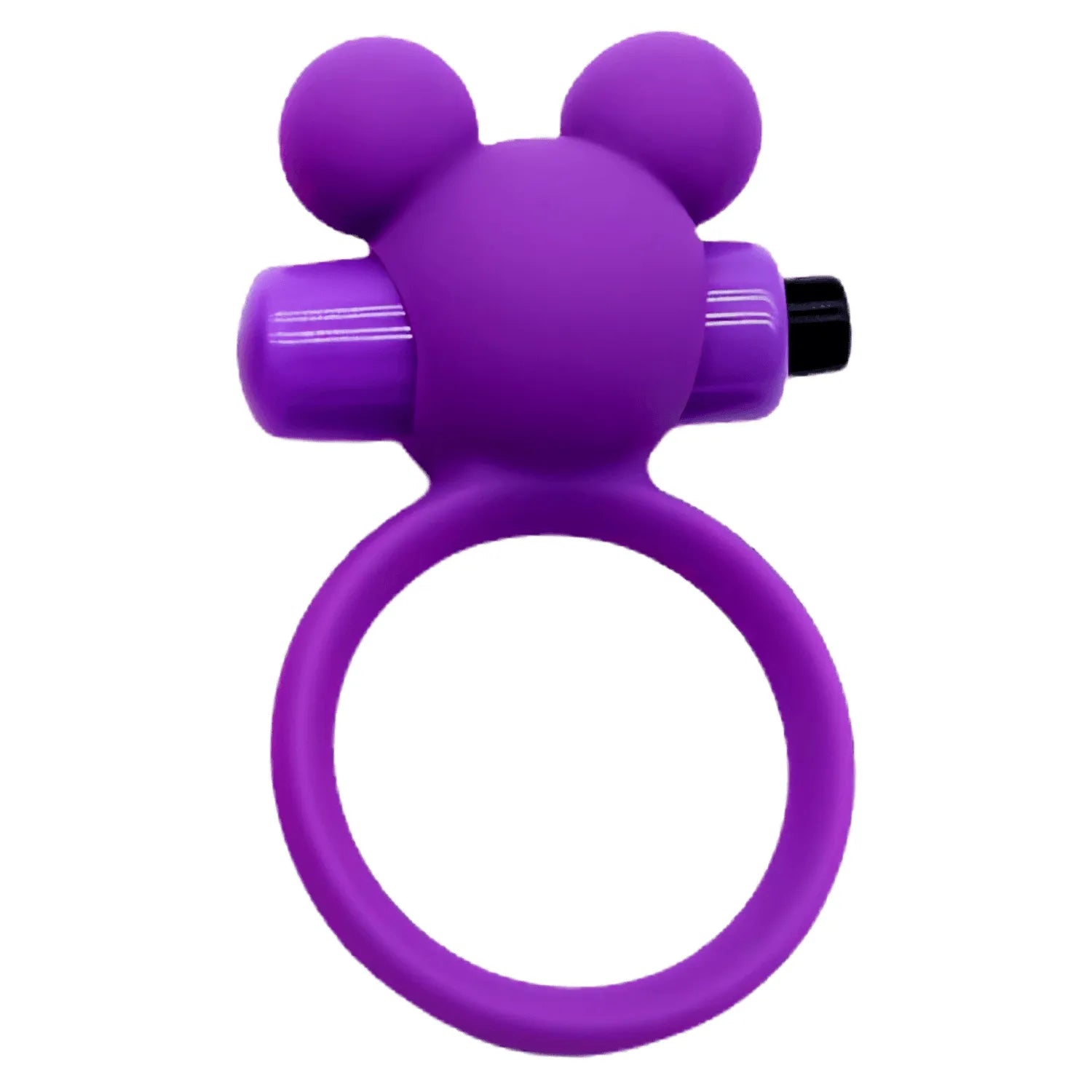 Anneau Vibrant Ourson Violet + 1 dosette de lubrifiant — Pocket Pleasure