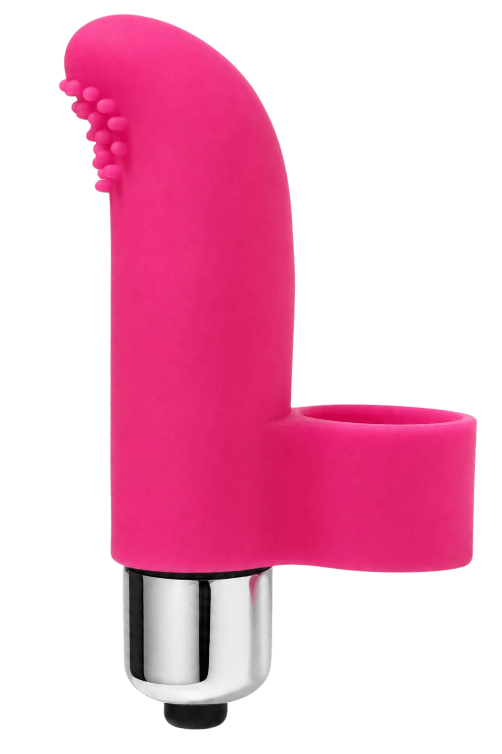 Doigt Chinois Vibrant Picots Rose + 1 dosette de lubrifiant — Pocket Pleasure