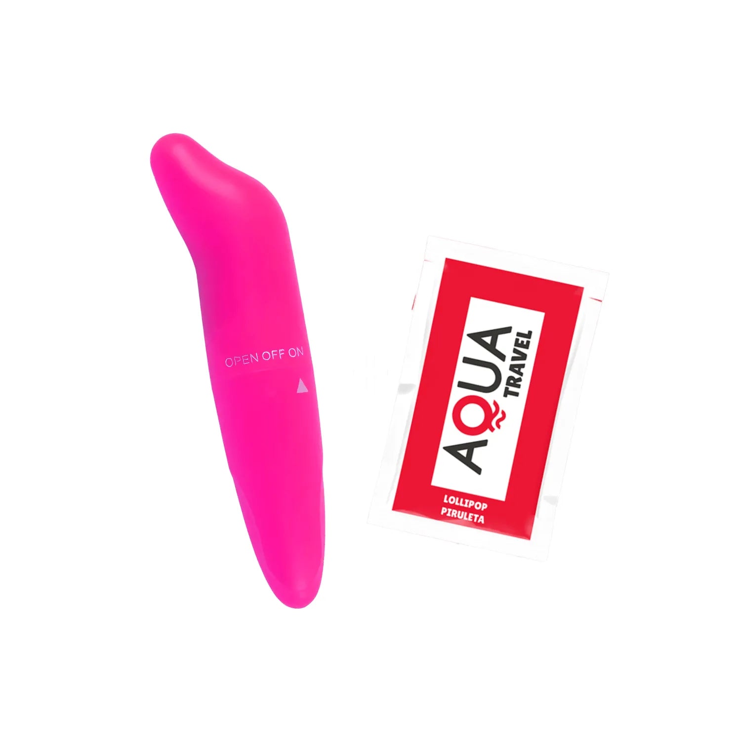 Vibromasseur point G tête incurvée rose fuchsia 12 cm compact léger