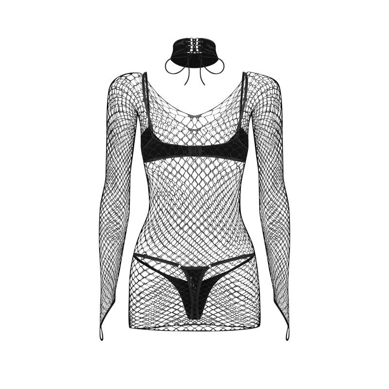 Sashalla ensemble de lingerie 4 pièces - Noir