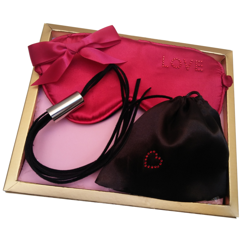 Kit Fouet Dominatrix Satin Bdsm