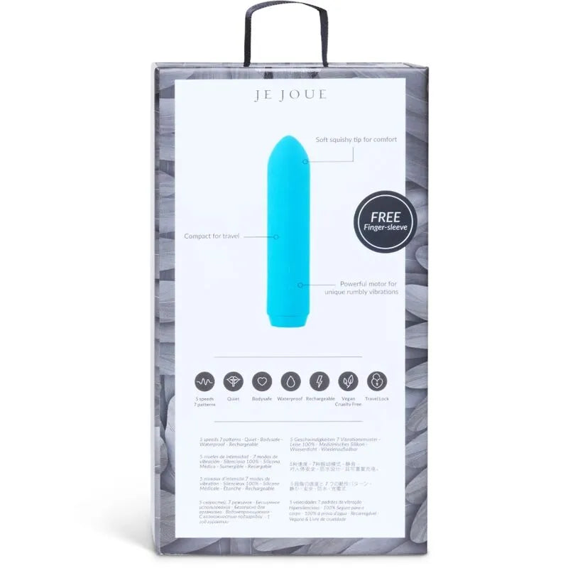 Accessoire mains libres bleu pour vibromasseur rechargeable, support circulaire innovant pour une utilisation sans effort.